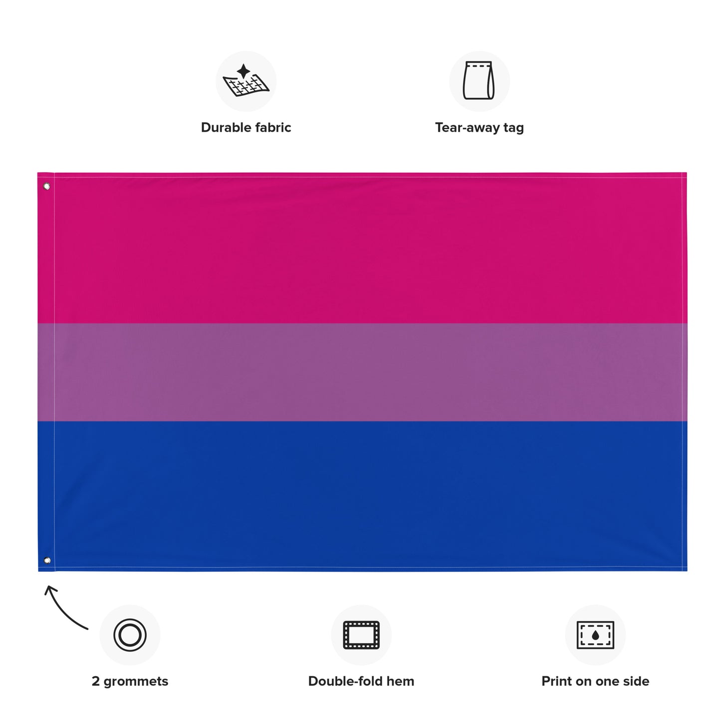 Bandeira Bissexual Love & Liberation